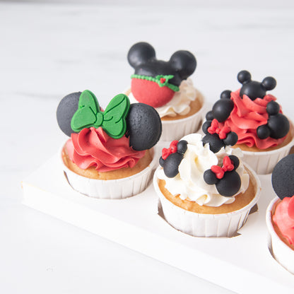 Ho ho ho! | Merry Christmas | Disney Christmas 6 pcs cupcakes | $45.80 Nett