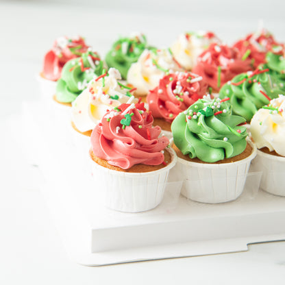 Ho ho ho! | Merry Christmas | 16pcs Merry Cupcakes in gift box| $48.80