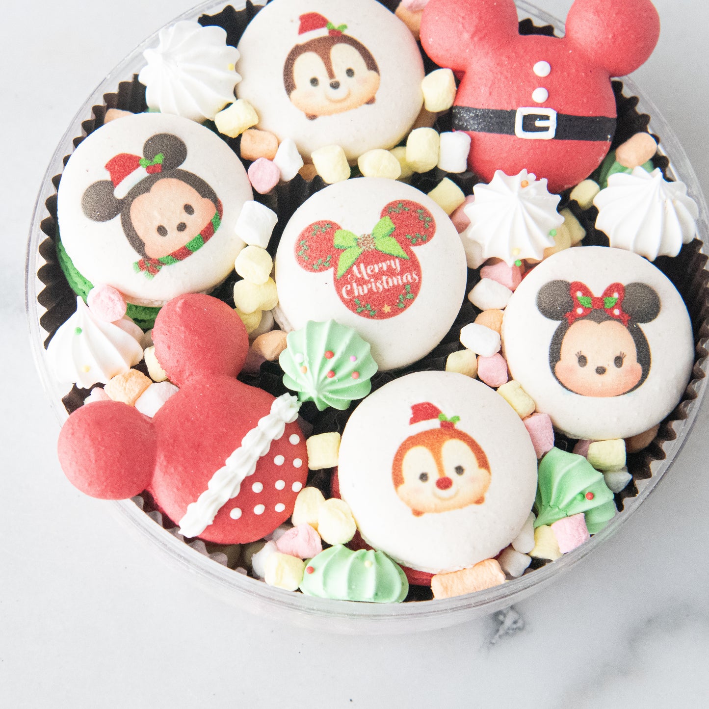 Ho ho ho! | Merry Christmas | Disney Christmas 7 pcs macarons Set | $38.80 Nett