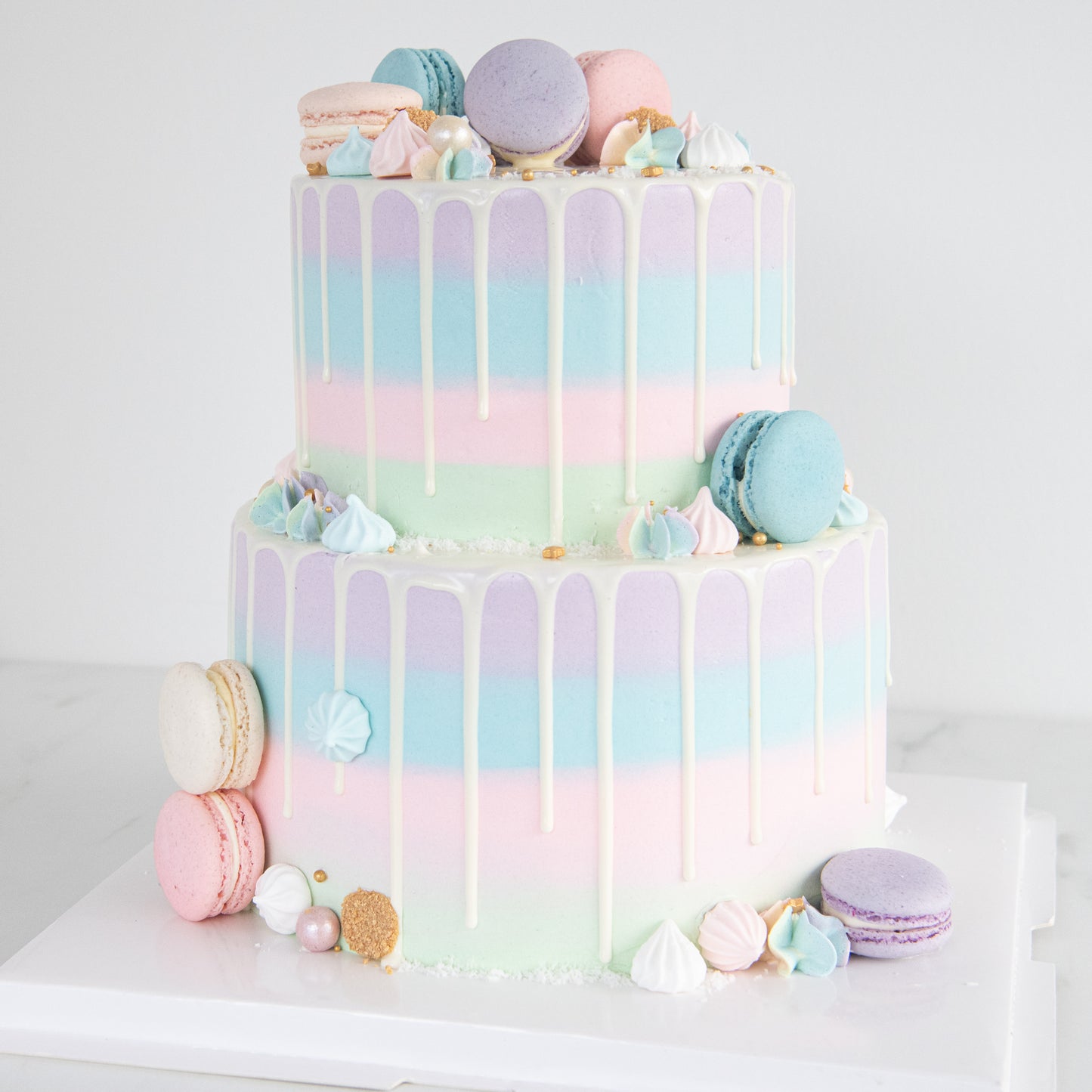 Customized Cake - Sweet Pastel