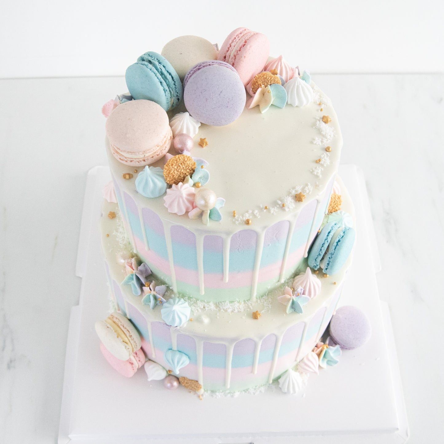 Customized Cake - Sweet Pastel