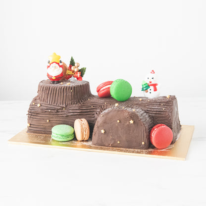 Ho ho ho! | Merry Christmas | Blissful Christmas Log Cake 1kg | $65.80 Nett