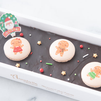 Ho ho ho! | Merry Christmas | Merry and Bright petite (Brownie & Macaron Meringues)| $21.80