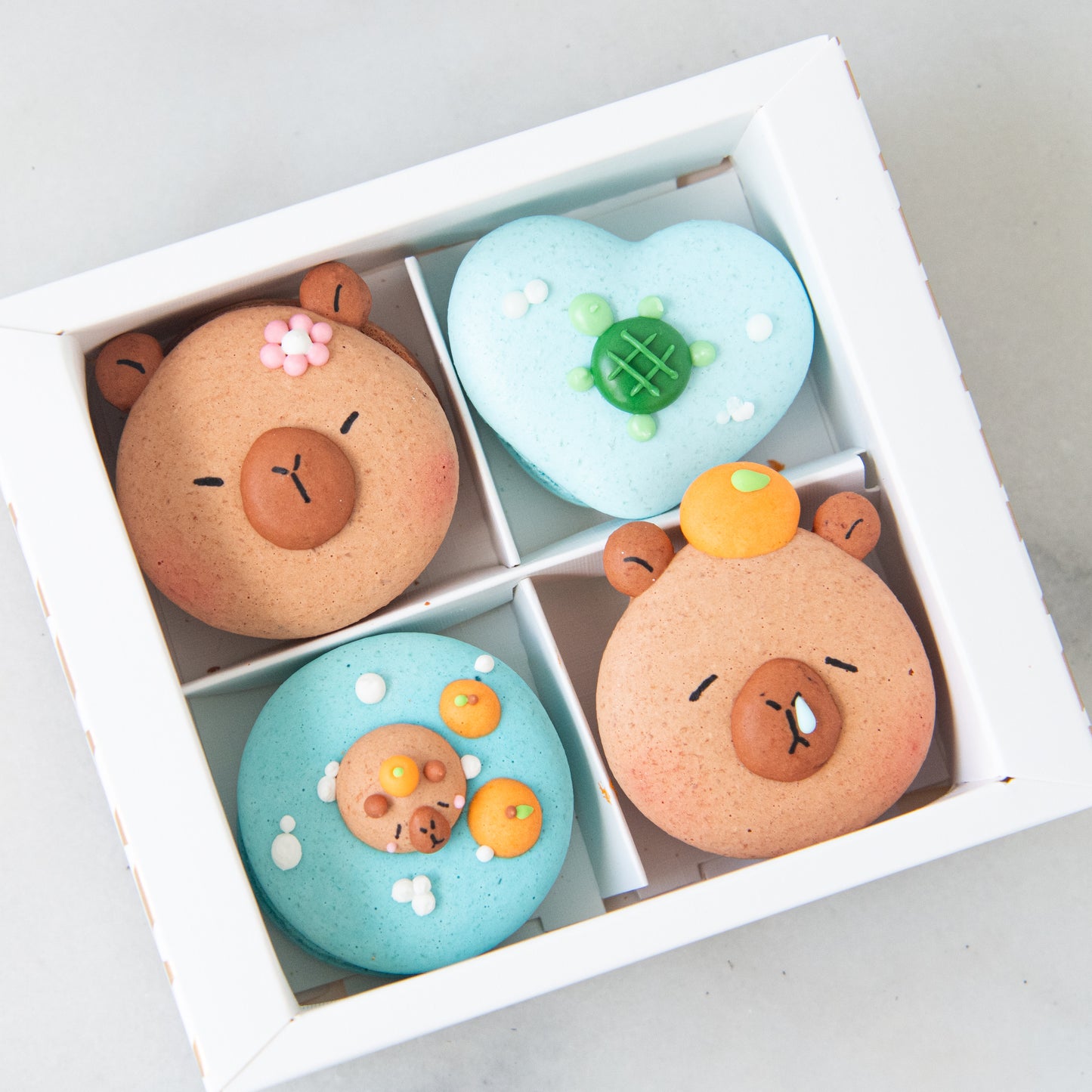 4in1 Hotsprings Capybara Macaron In Gift Box  | $18.80 Nett