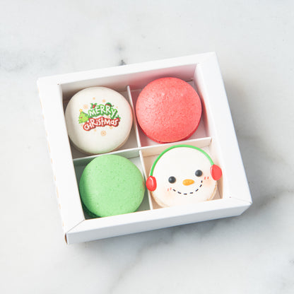 Ho ho ho! | Merry Christmas | 4pcs Snowy's Treat in gift box | $12.80 Nett only
