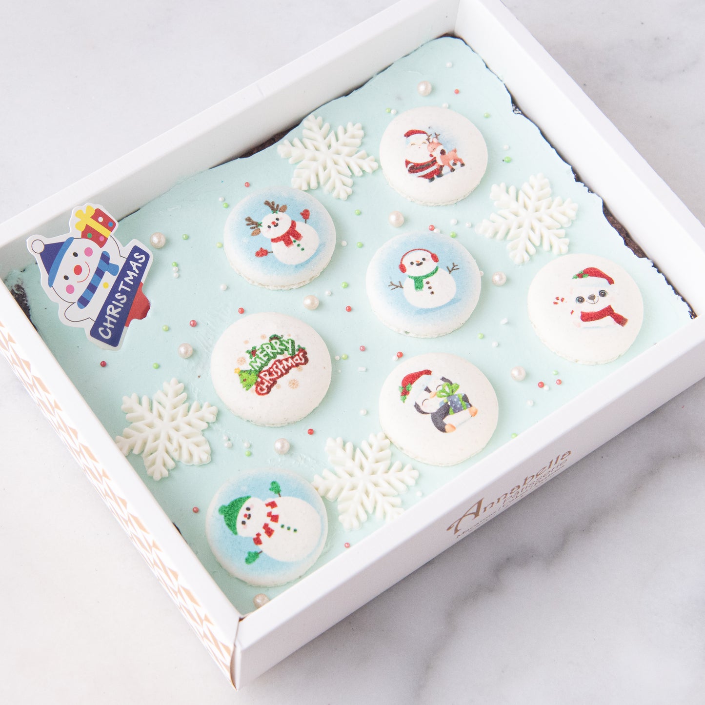 Ho ho ho! | Merry Christmas | A White Christmas brownie upsize | $38.80 Nett only