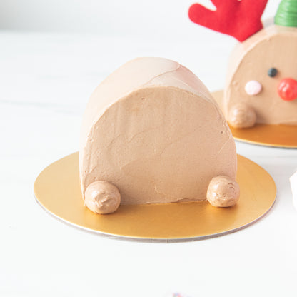 Ho ho ho! | Merry Christmas | A Reindeer's Arrival DIY Cake |$31.80 Nett