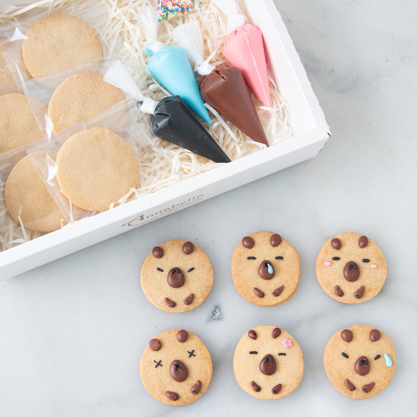 Capybara DIY Cookies In Gift Box | $19.90 Nett Only