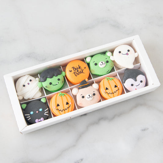 Happy Halloween | 10in1 Hauntingly Spooktacular Macarons | $45.80 Nett