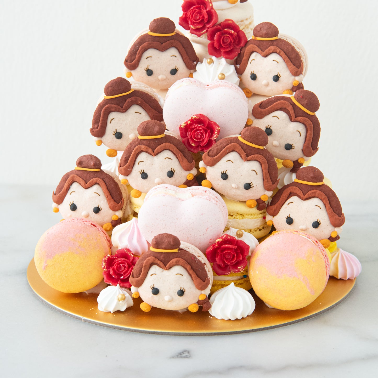 Disney Tsum Tsum Princess Belle Macaron Tower | $168 Nett