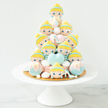 Disney Tsum Tsum Princess Cinderella Macaron Tower | $168 Nett