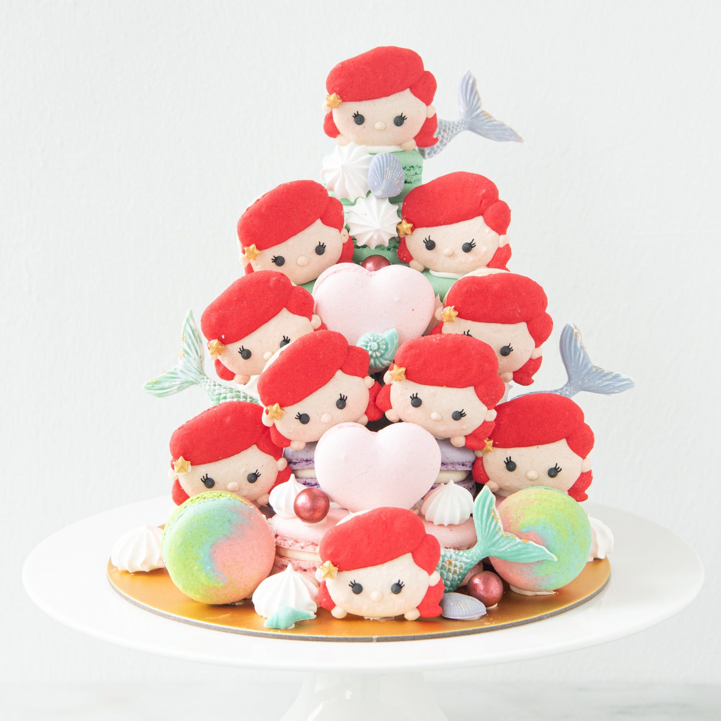 Disney Tsum Tsum Princess Ariel Macaron Tower | $168 Nett