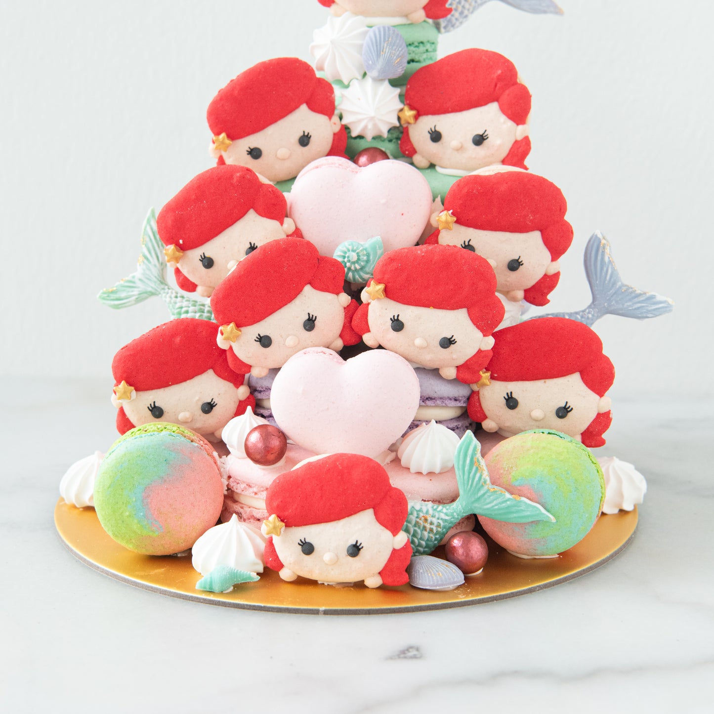 Disney Tsum Tsum Princess Ariel Macaron Tower | $168 Nett