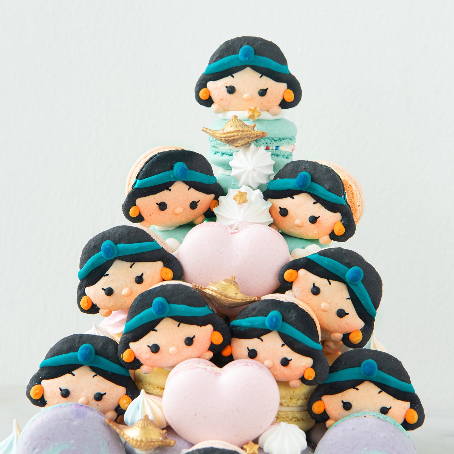 Disney Tsum Tsum Princess Jasmine Macaron Tower | $168 Nett