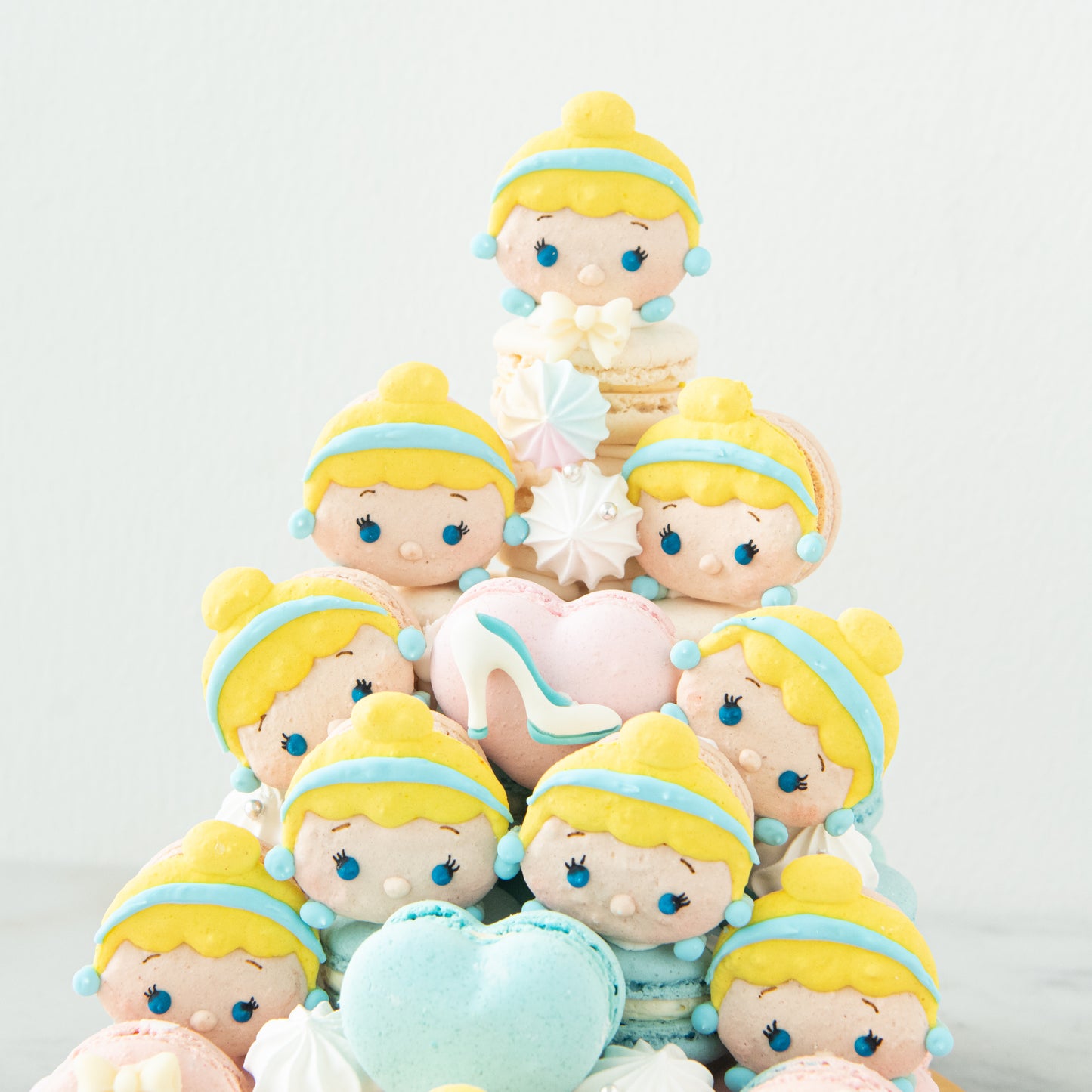 Disney Tsum Tsum Princess Cinderella Macaron Tower | $168 Nett