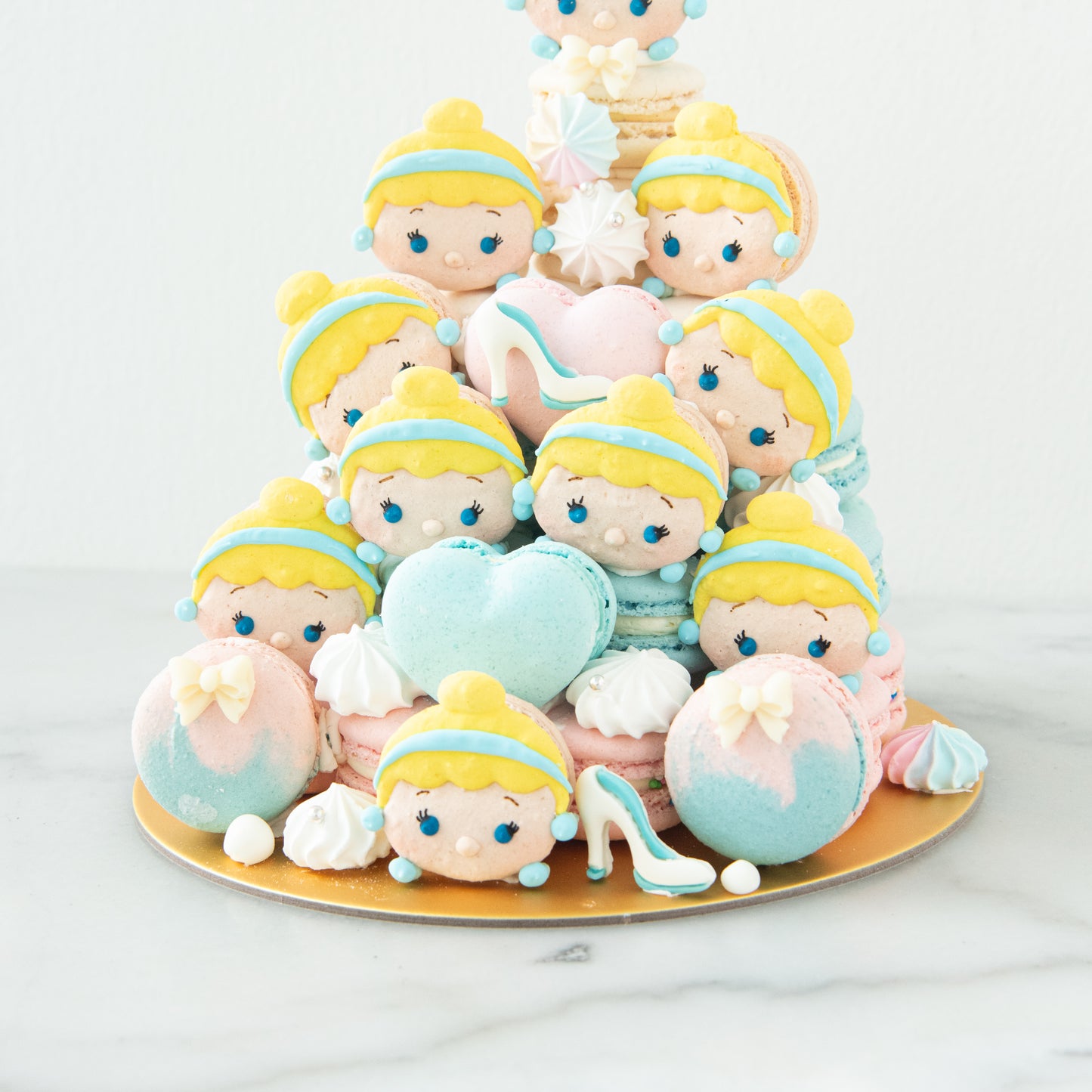 Disney Tsum Tsum Princess Cinderella Macaron Tower | $168 Nett