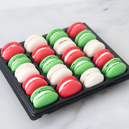 Ho Ho Ho! Merry Christmas | 20pcs Holiday Cheer Macarons | $53.80 Nett