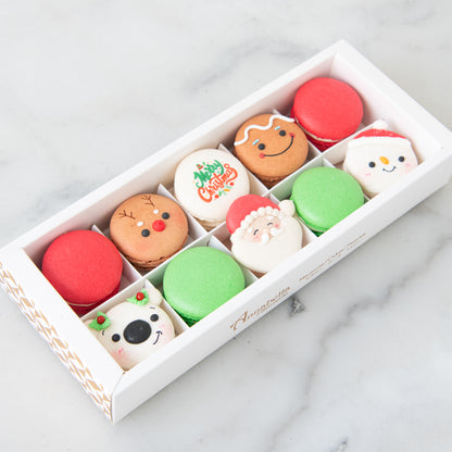 Ho ho ho! Merry Christmas | 10in1 Jolly Holiday Macarons | $39.90 Nett