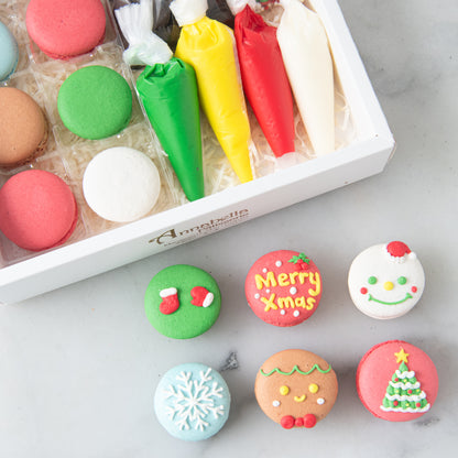 Ho ho ho! Merry Christmas | Christmas DIY Macaron Set | $21.80 Nett