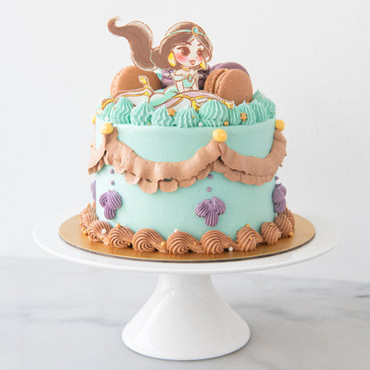 Disney Princess Jasmine Cake 6'' | $138 Nett