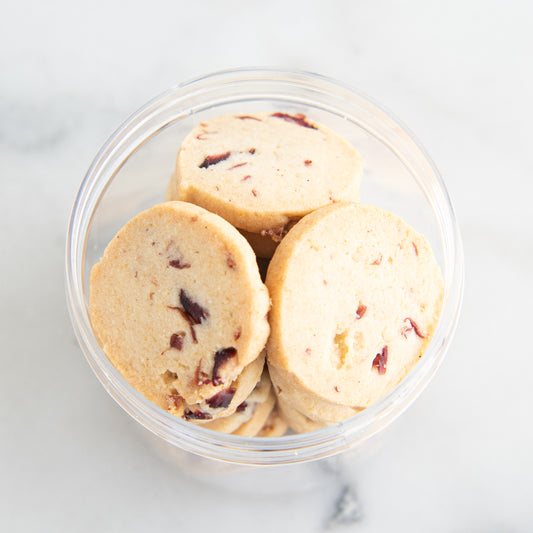 Happy New Year! | Small Cranberry Shortbread Cookies | $13.80 Nett