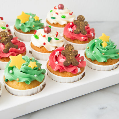 Ho ho ho! Merry Christmas | 12pc Ginger-licious Cupcakes | $68.80 Nett