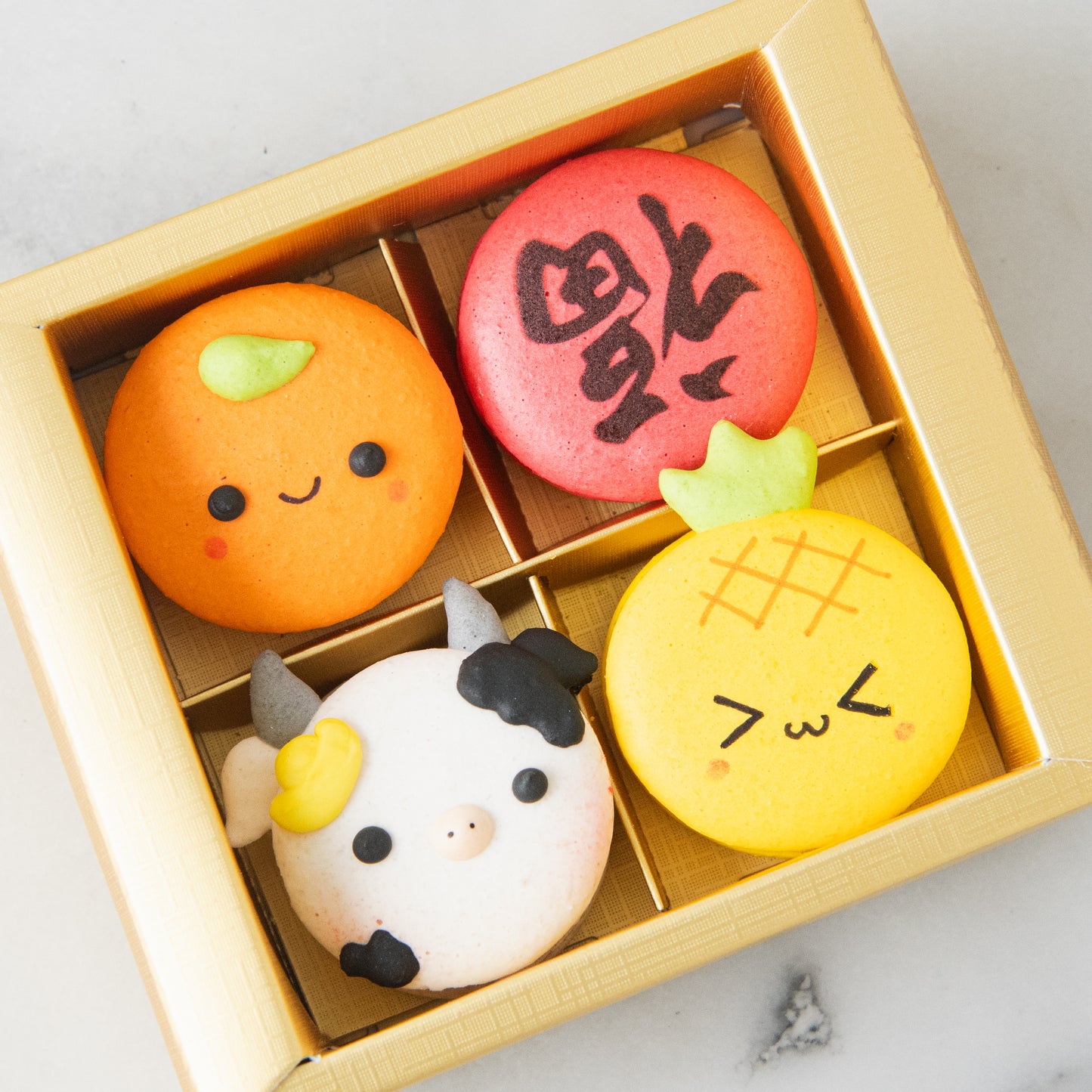 Happy New Year! | 4in1 Diligent Ox 牛 in Gift Box | $15.80 Nett