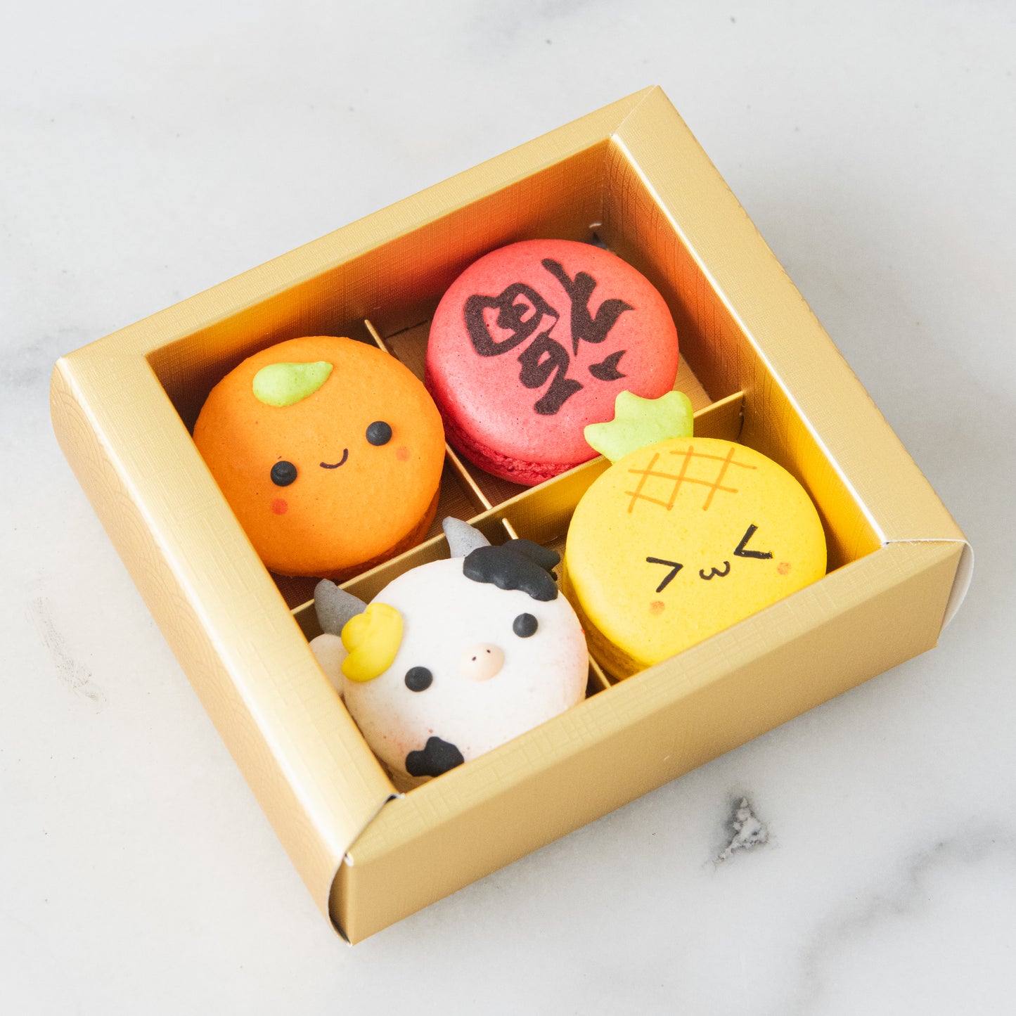 Happy New Year! | 4in1 Diligent Ox 牛 in Gift Box | $15.80 Nett