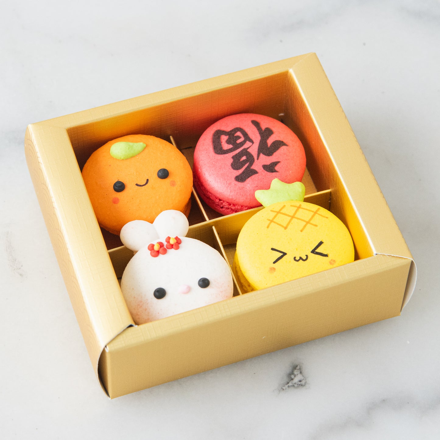 Happy New Year! | 4in1 Elegant Rabbit 兔 in Gift Box | $15.80 Nett