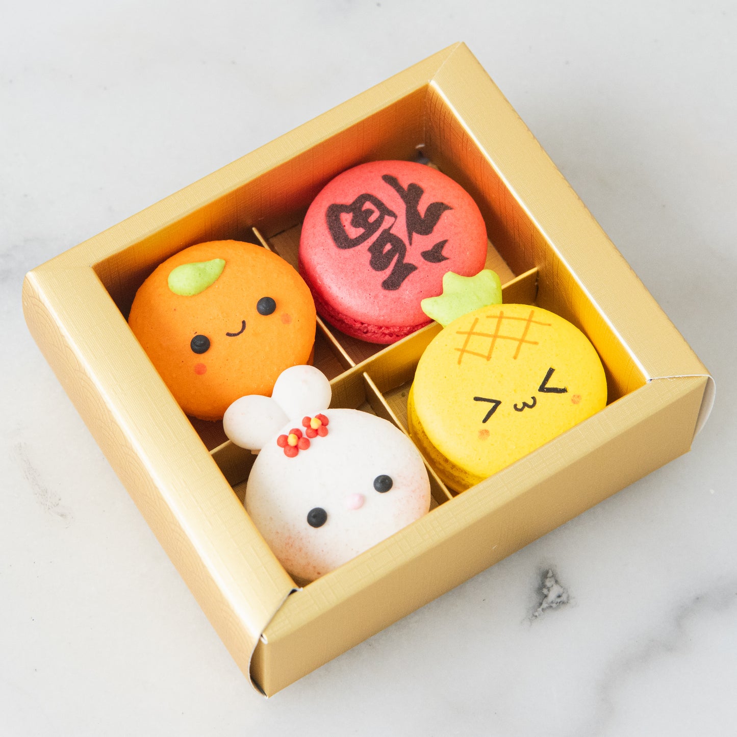 Happy New Year! | 4in1 Elegant Rabbit 兔 in Gift Box | $15.80 Nett