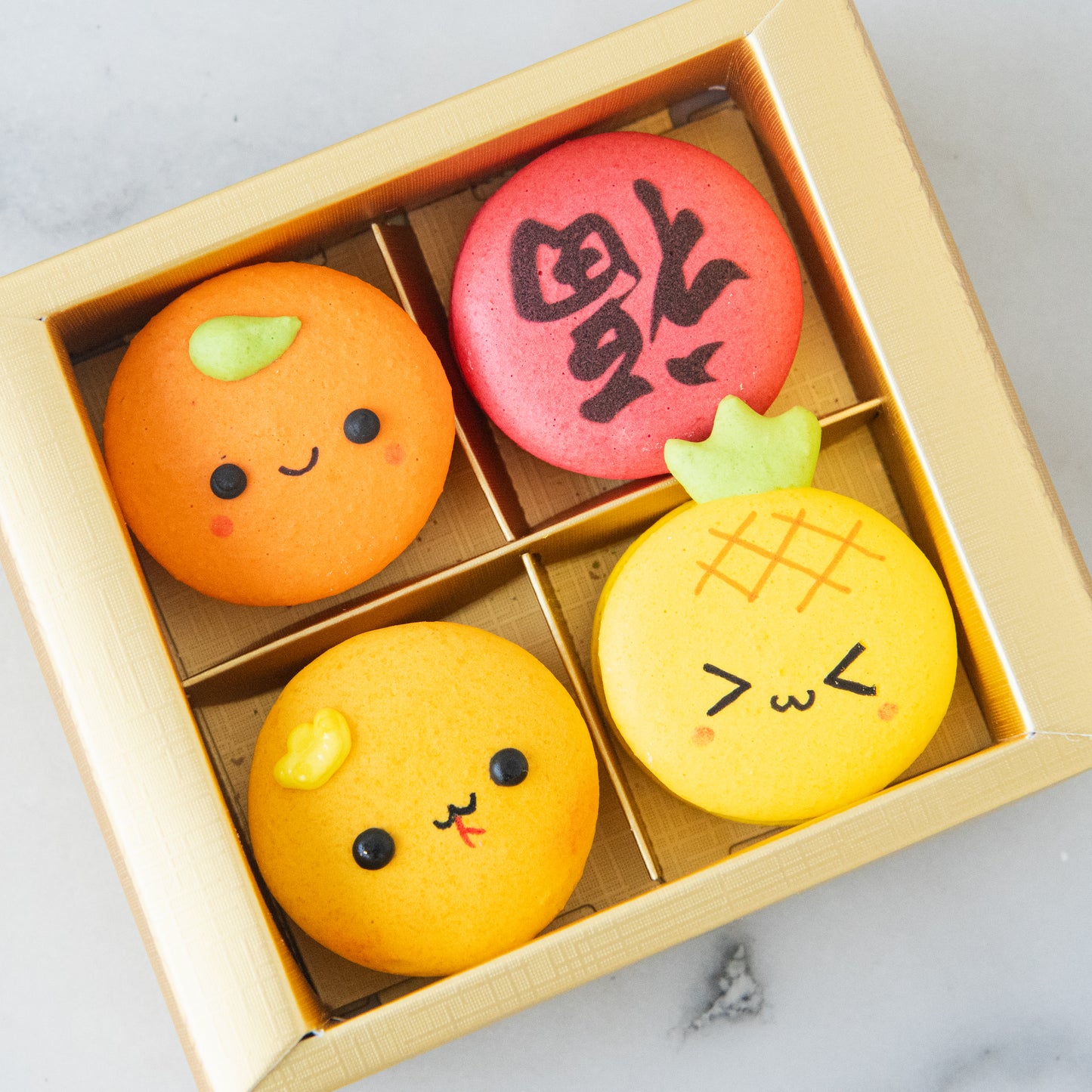 Happy New Year! | 4in1 Wise Snake Macaron in Gift Box | $13.80 Nett