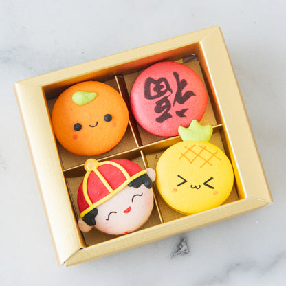 Happy New Year! | 4in1 Lucky Boy Macarons | $15.80 Nett