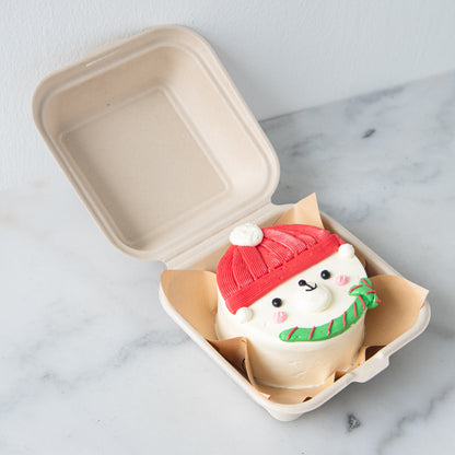 Ho ho ho! | Merry Christmas | Polar Bear Bento Cake | $28.90 Nett