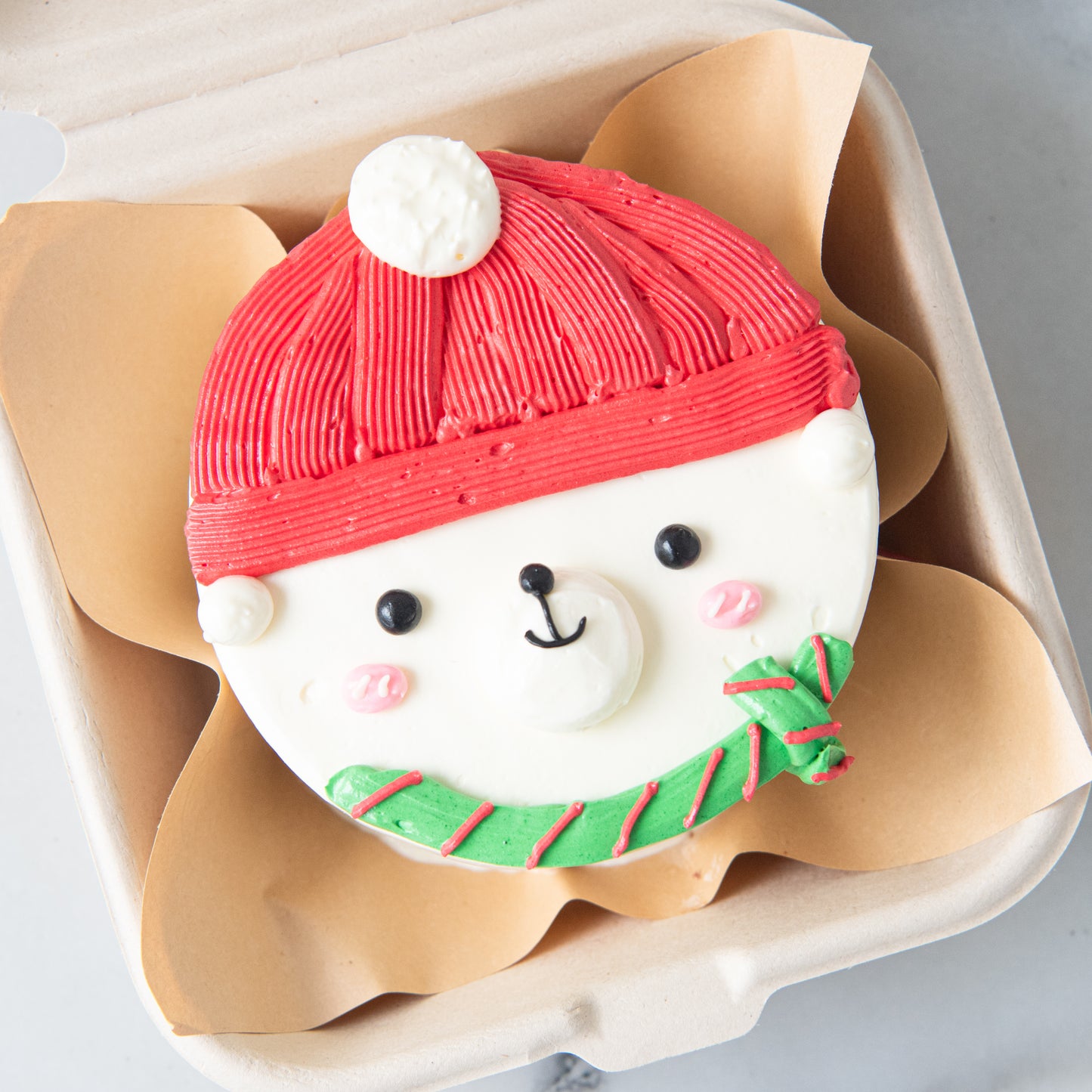 Ho ho ho! | Merry Christmas | Polar Bear Bento Cake | $28.90 Nett