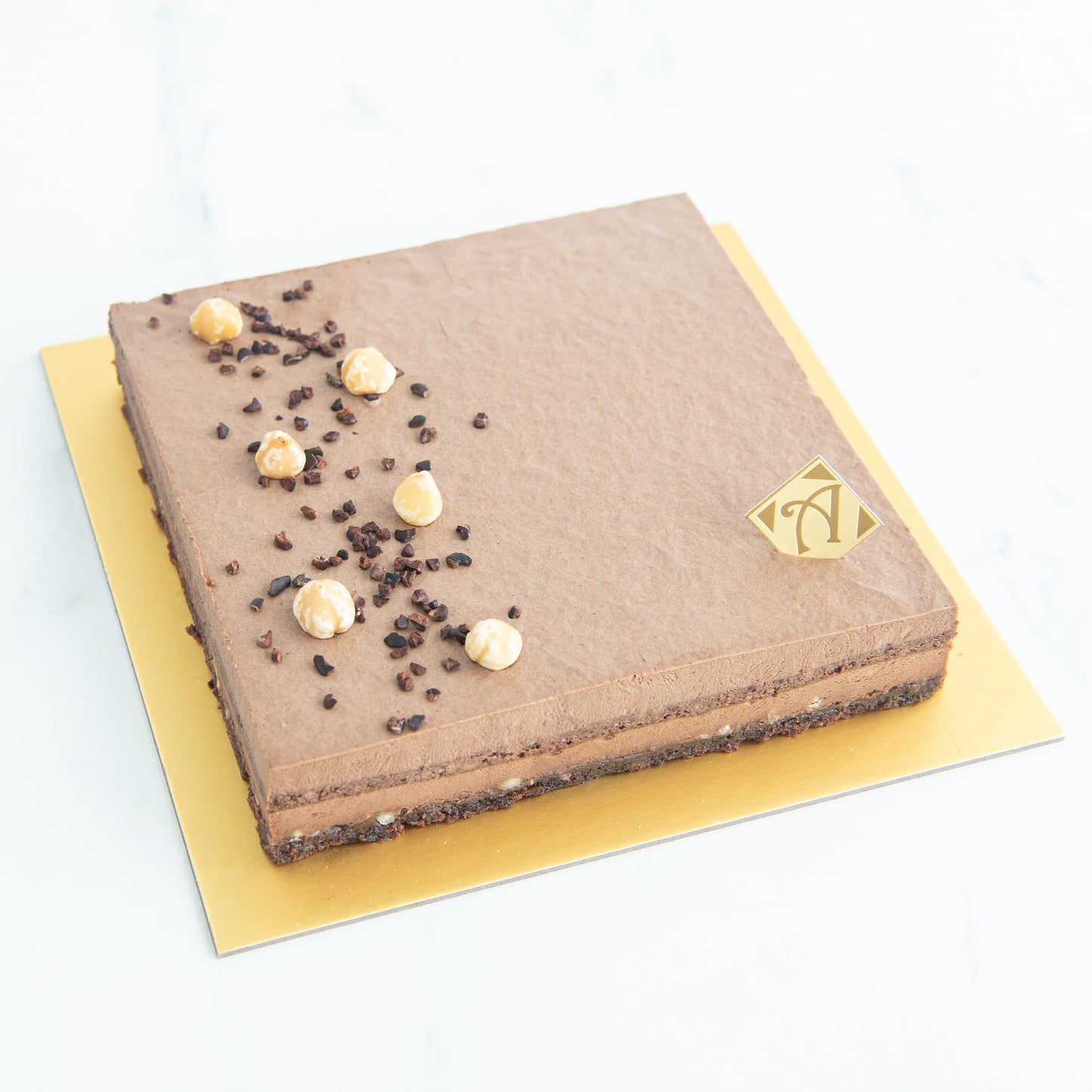 Sugar Free | Keto Friendly | Low Carb | Gluten free | Hazelnut Cake Upsize 18x18 cm | $69.90 nett