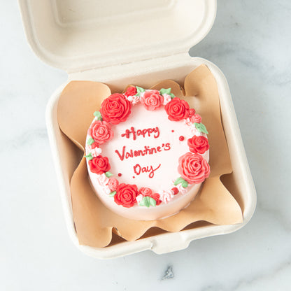 Love In Bloom | Harmony of Roses Bento Cake | $28.90 Nett
