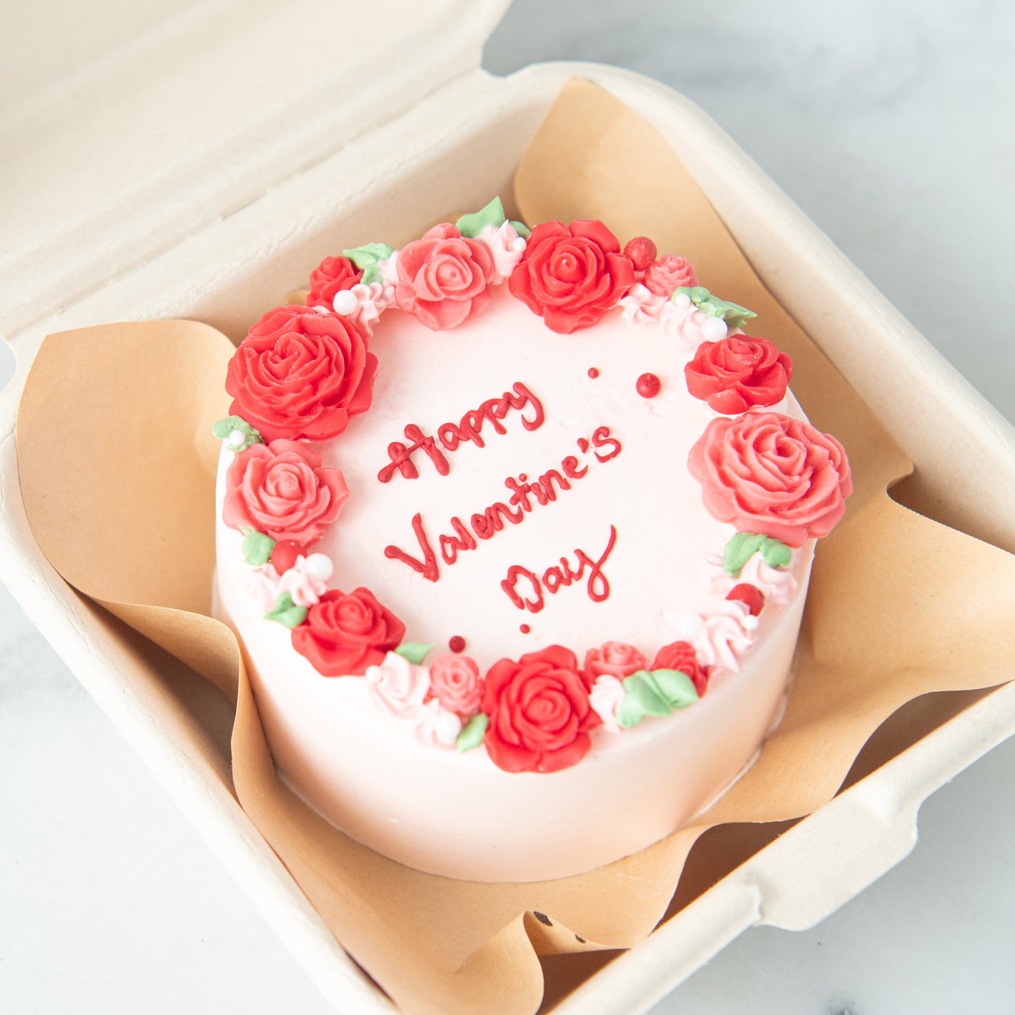 Love In Bloom | Harmony of Roses Bento Cake | $28.90 Nett