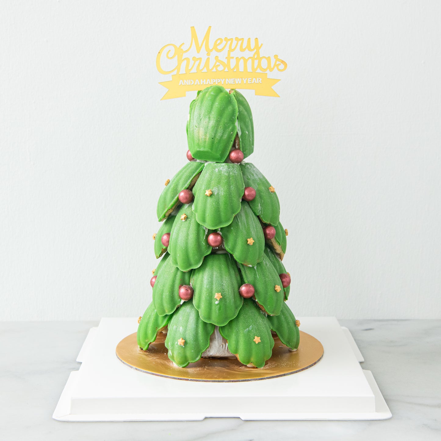 Ho Ho Ho! Merry Christmas | Chocolate Madeleine Tree Tower | $158 Nett