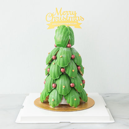 Ho Ho Ho! Merry Christmas | Chocolate Madeleine Tree Tower | $158 Nett