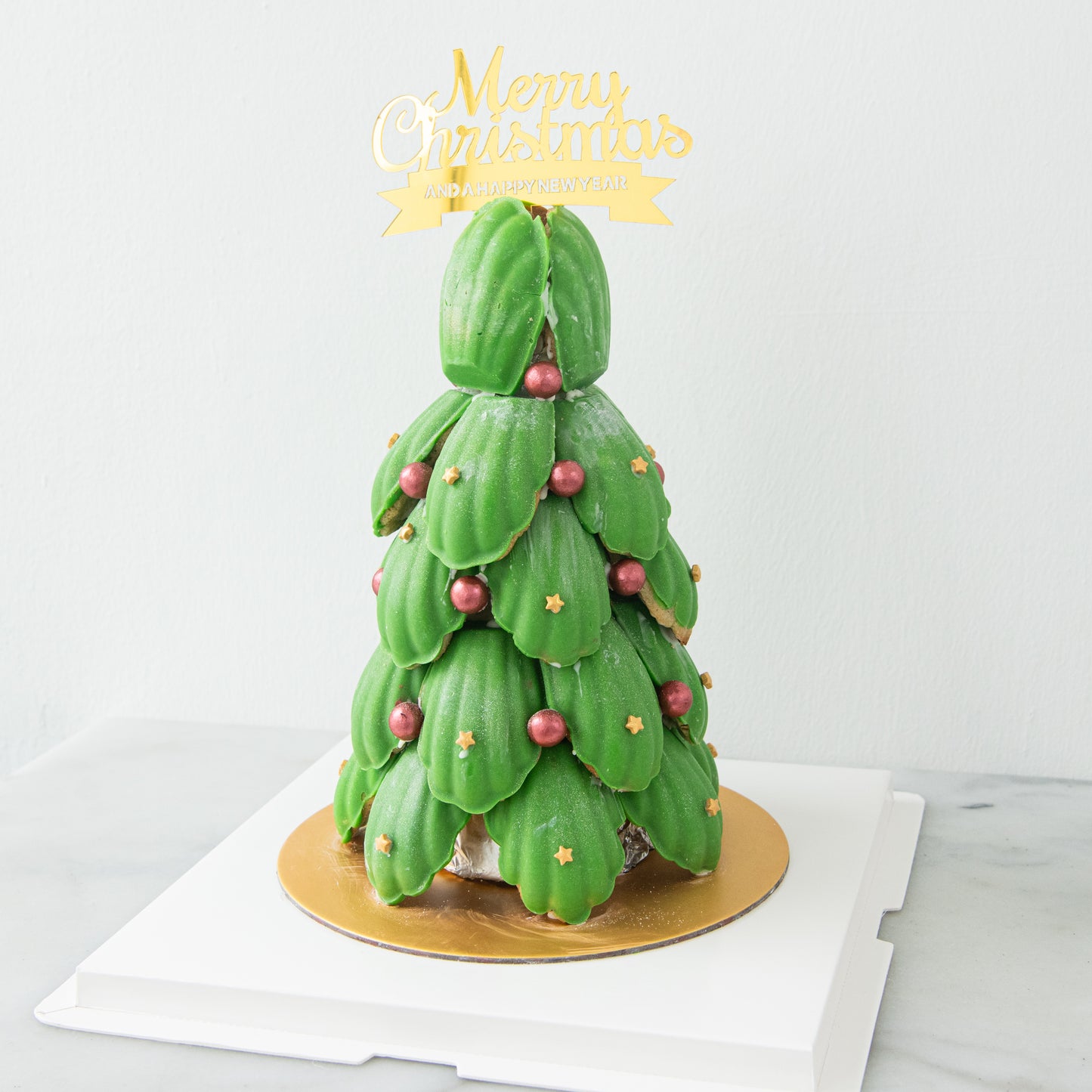 Ho Ho Ho! Merry Christmas | Chocolate Madeleine Tree Tower | $158 Nett