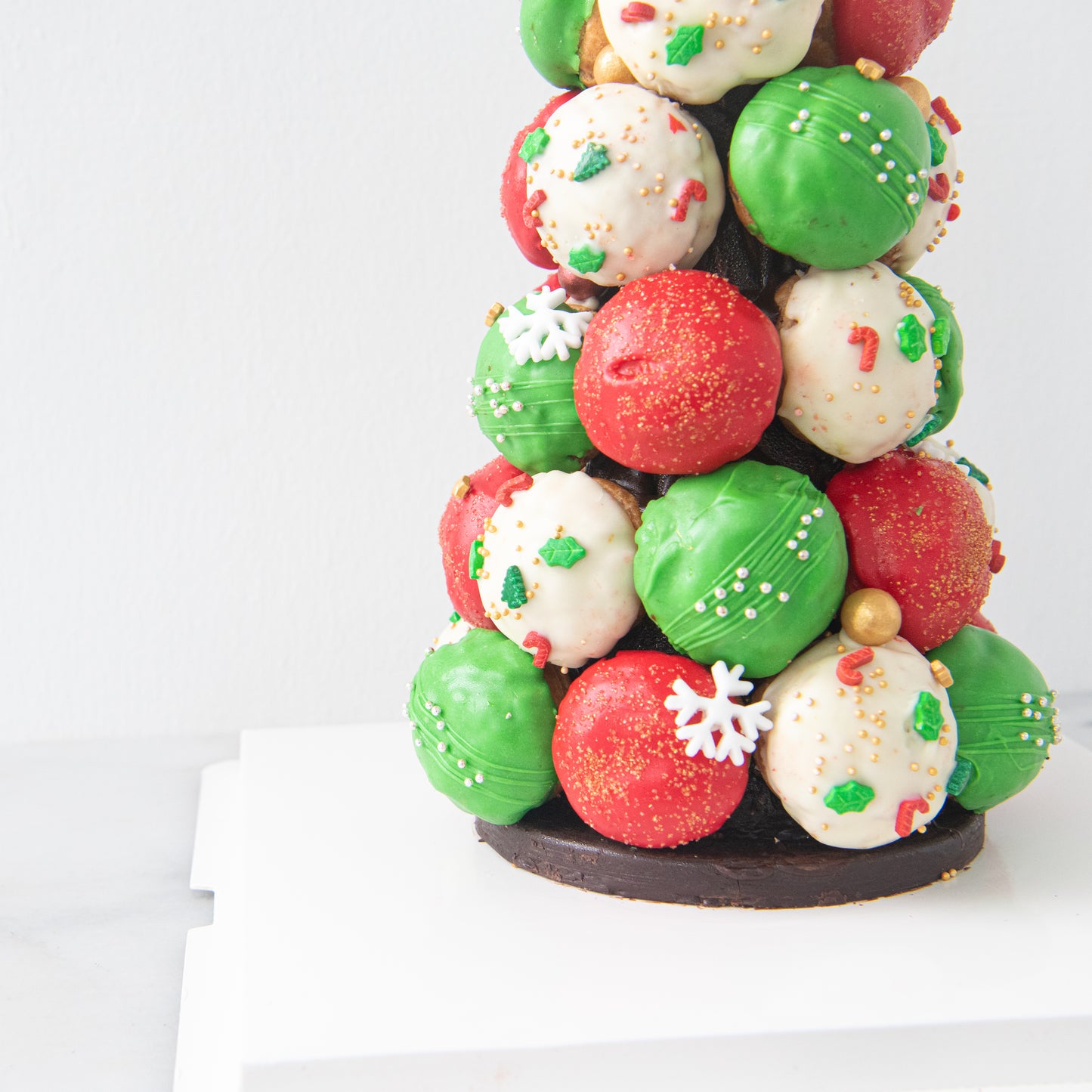 Ho ho ho! Merry Christmas | Christmas Croquembouche Choux Puff Tower | $158 Nett