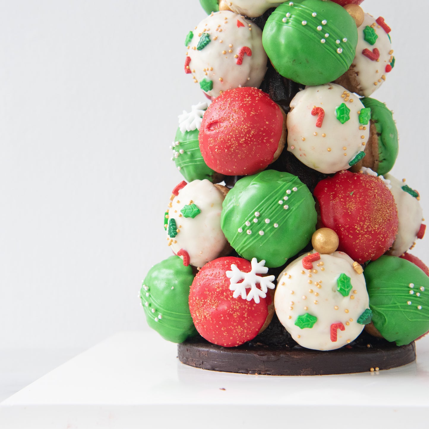 Ho ho ho! Merry Christmas | Christmas Croquembouche Choux Puff Tower | $158 Nett