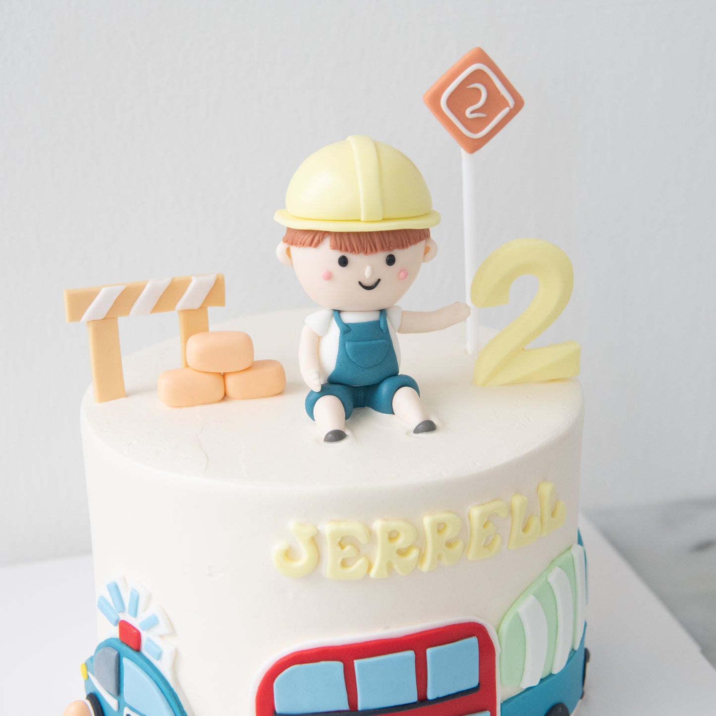 Customized Cake - Construction Worker