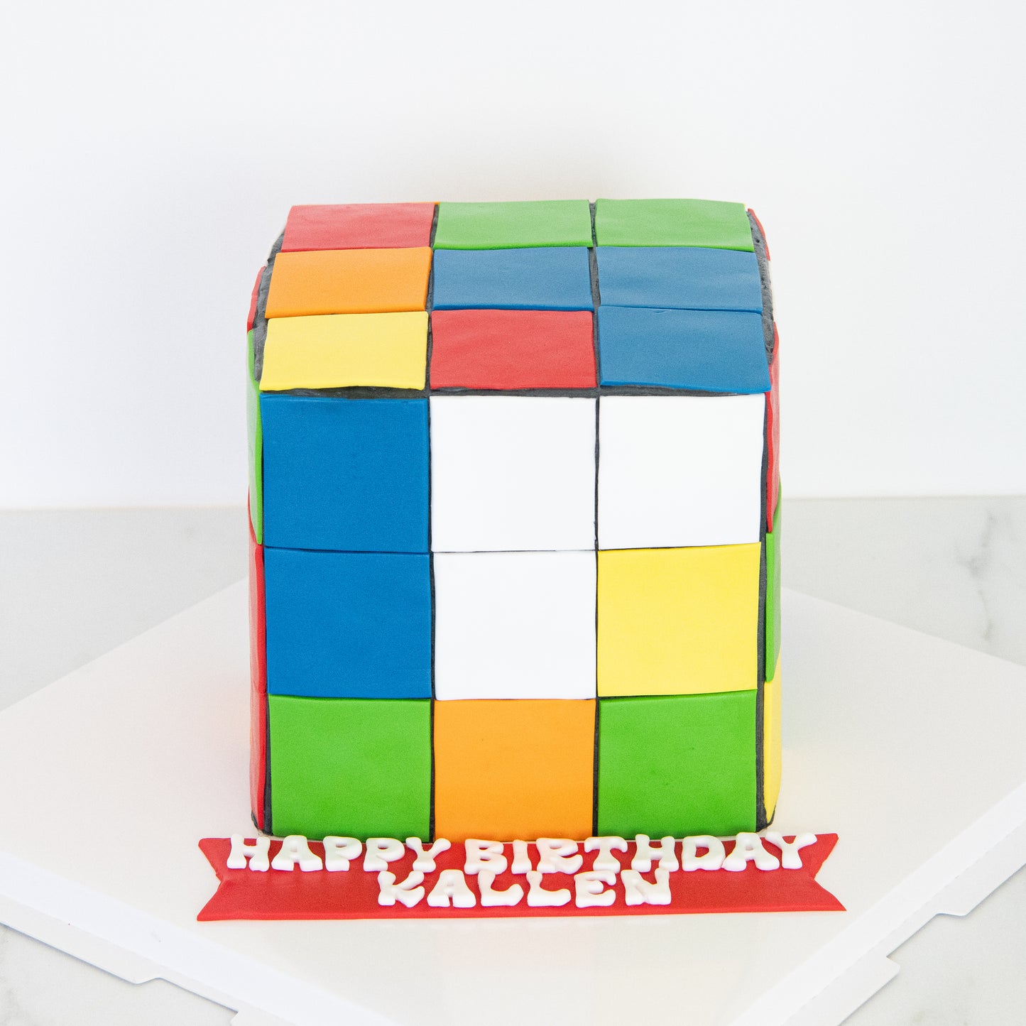 Customized Cake - Rubic Cube