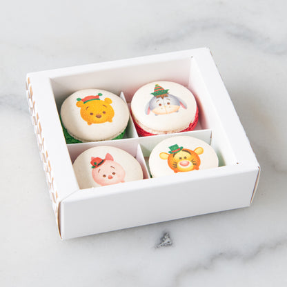 Ho ho ho! Merry Christmas | Disney Christmas 4in1 Winnie The Pooh and friends Printed Macaron | $13.80 Nett