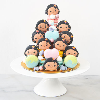 Disney Tsum Tsum Princess Moana Macaron Tower | $168 Nett