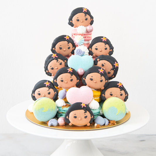 Disney Tsum Tsum Princess Moana Macaron Tower | $168 Nett