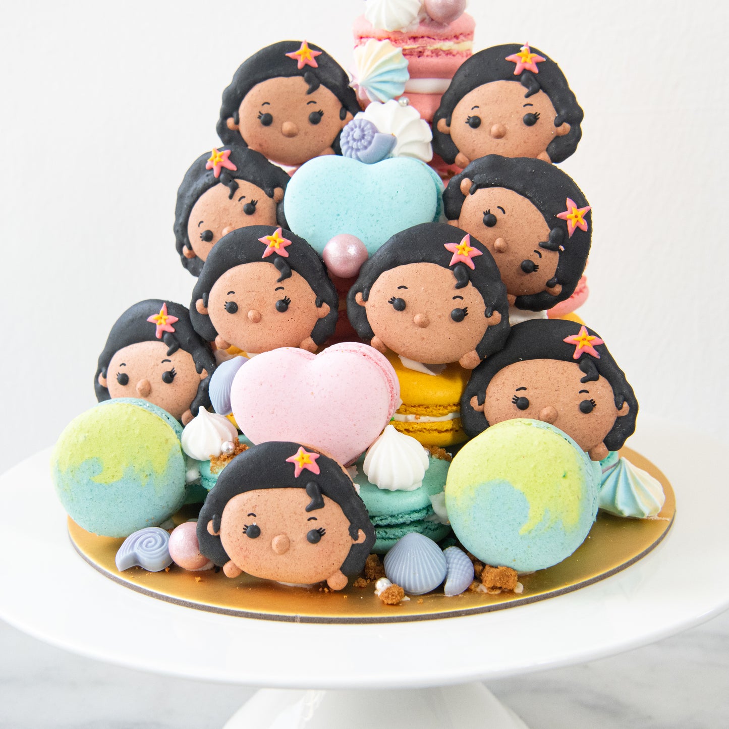 Disney Tsum Tsum Princess Moana Macaron Tower | $168 Nett