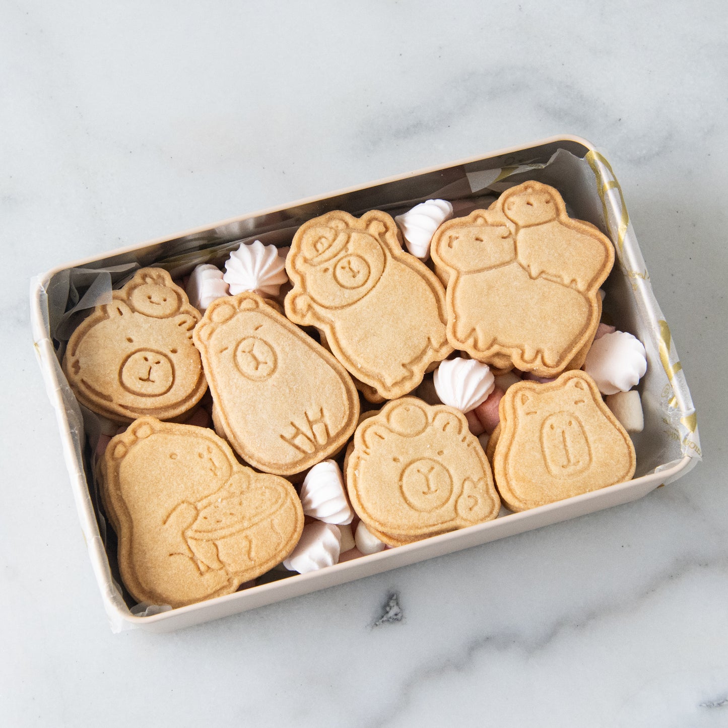 Capybara Cookie Kit In Gift Tin Box | $25.80 Nett