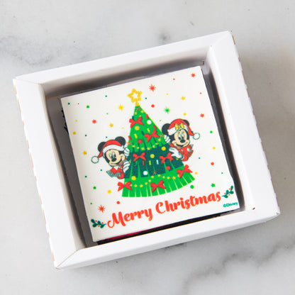 Ho ho ho! Merry Christmas | Disney Christmas Petite Brownie 8x8 | $9.80 Nett